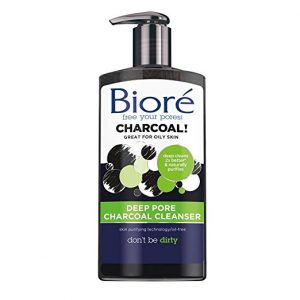 Biore Deep Pore Charcoal Cleanser for Oily Skin