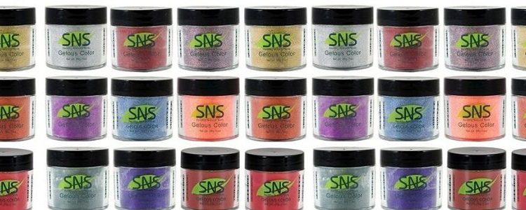 sns nail colors